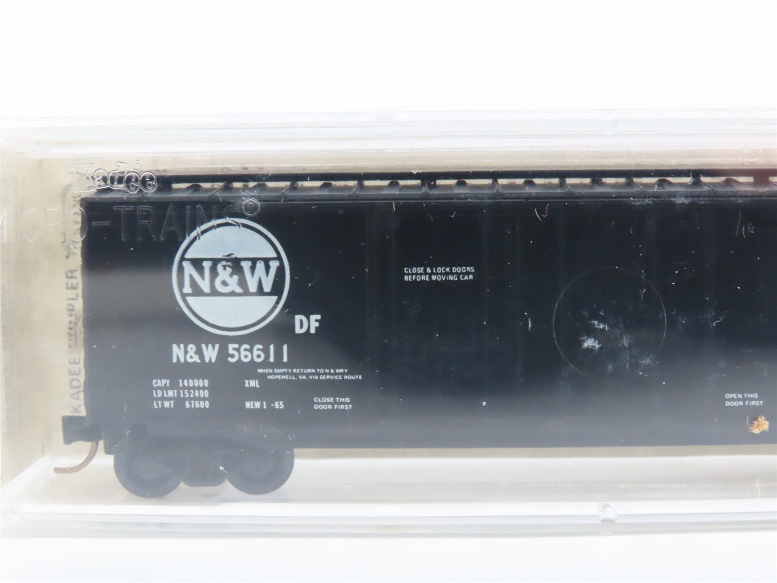 N Scale Micro-Trains MTL 36020 N&W Norfolk & Western 50' Box Car 56611