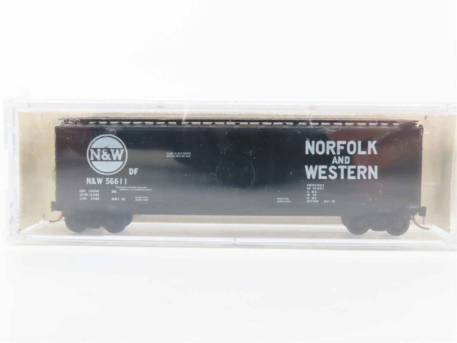 N Scale Micro-Trains MTL 36020 N&W Norfolk & Western 50' Box Car 56611