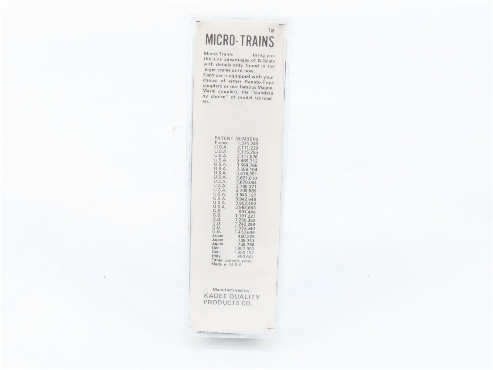 N Scale Micro-Trains MTL 36020 N&W Norfolk & Western 50' Box Car 56611