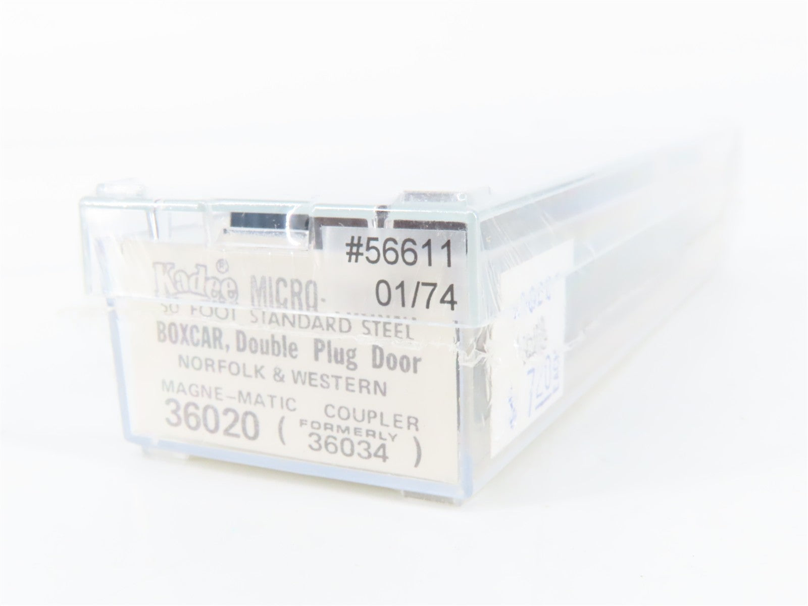 N Scale Micro-Trains MTL 36020 N&W Norfolk & Western 50' Box Car 56611