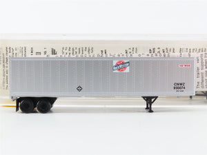 N Scale Micro-Trains MTL 67020 CNWZ Chicago & North Western 45' Van Trailer