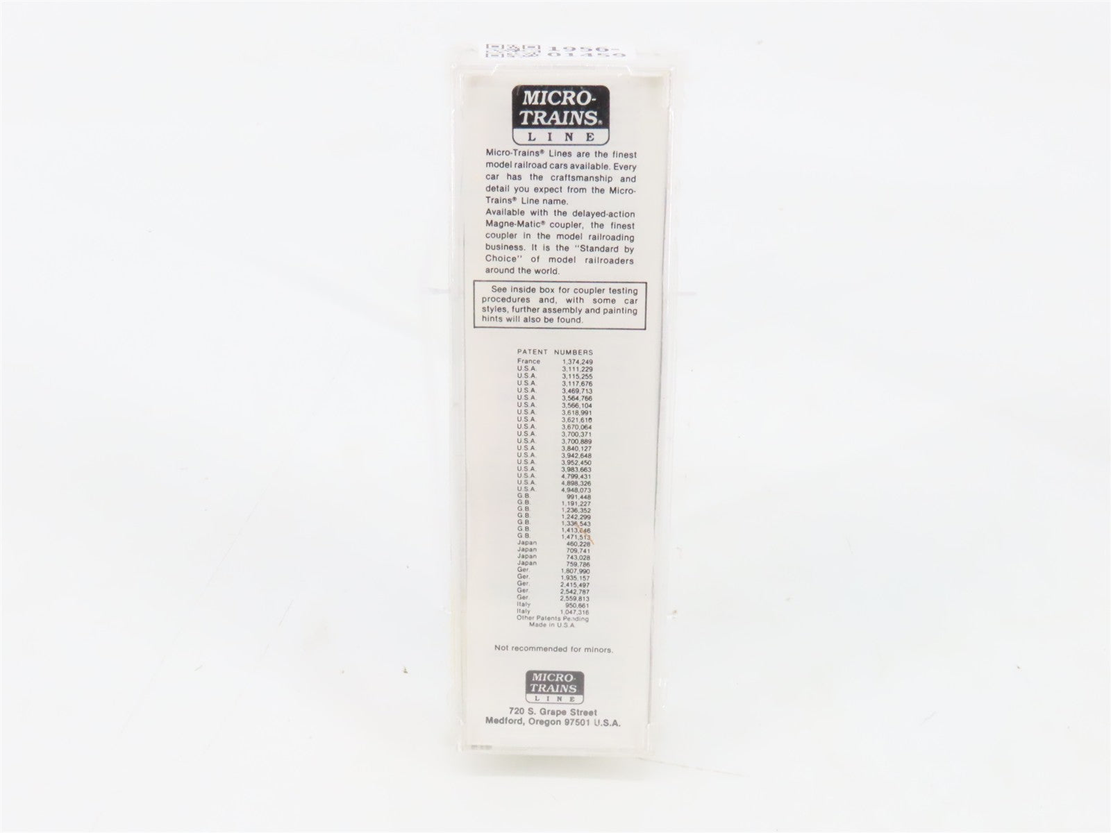 N Scale Micro-Trains MTL 67020 CNWZ Chicago & North Western 45' Van Trailer