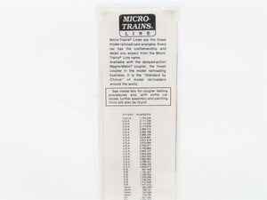 N Scale Micro-Trains MTL 67020 CNWZ Chicago & North Western 45' Van Trailer