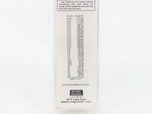 N Scale Micro-Trains MTL 67020 CNWZ Chicago & North Western 45' Van Trailer