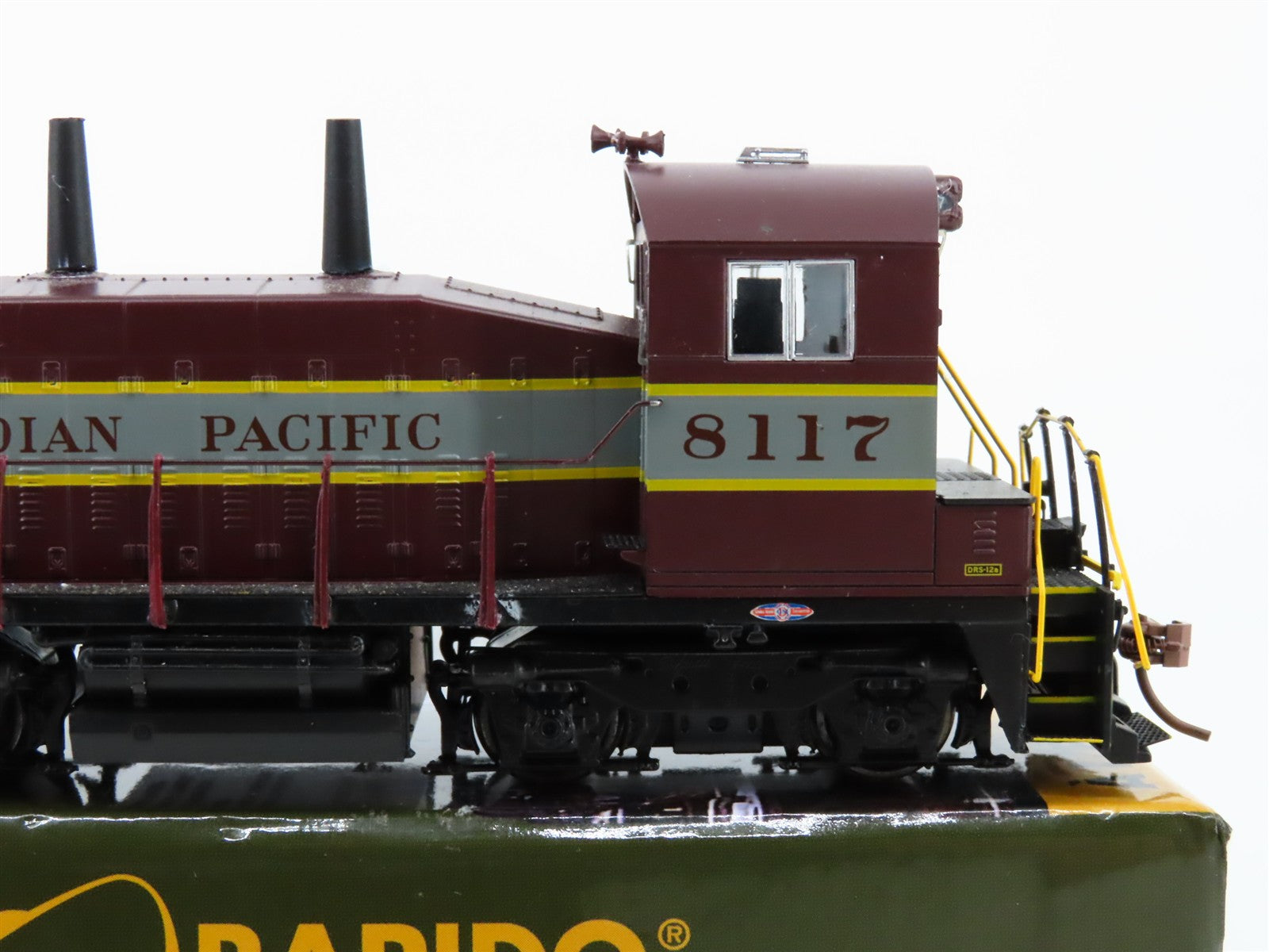 HO Scale Rapido 26501 CP Canadian Pacific SW1200RS Diesel #8117 wDCC & Sound