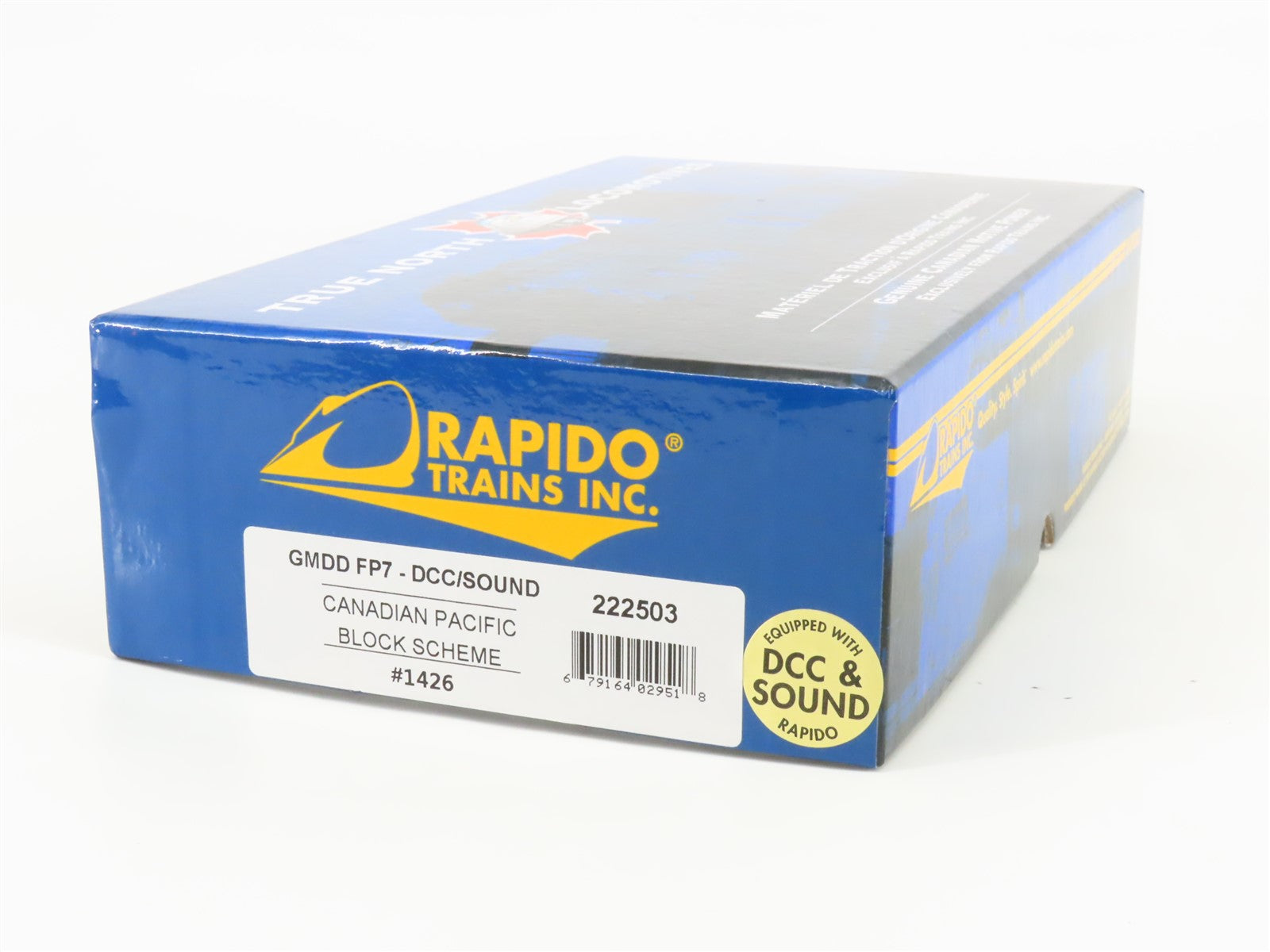 HO Scale Rapido 222503 CP Canadian Pacific FP7A Diesel Loco #1426 wDCC & Sound
