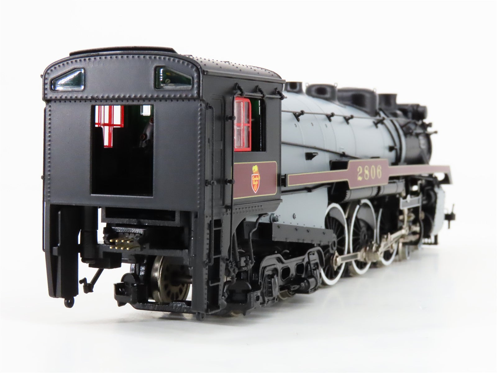 HO Scale Rapido 601512 CP Canadian Pacific 4-6-4 Steam Loco #2811 w/DCC & Sound