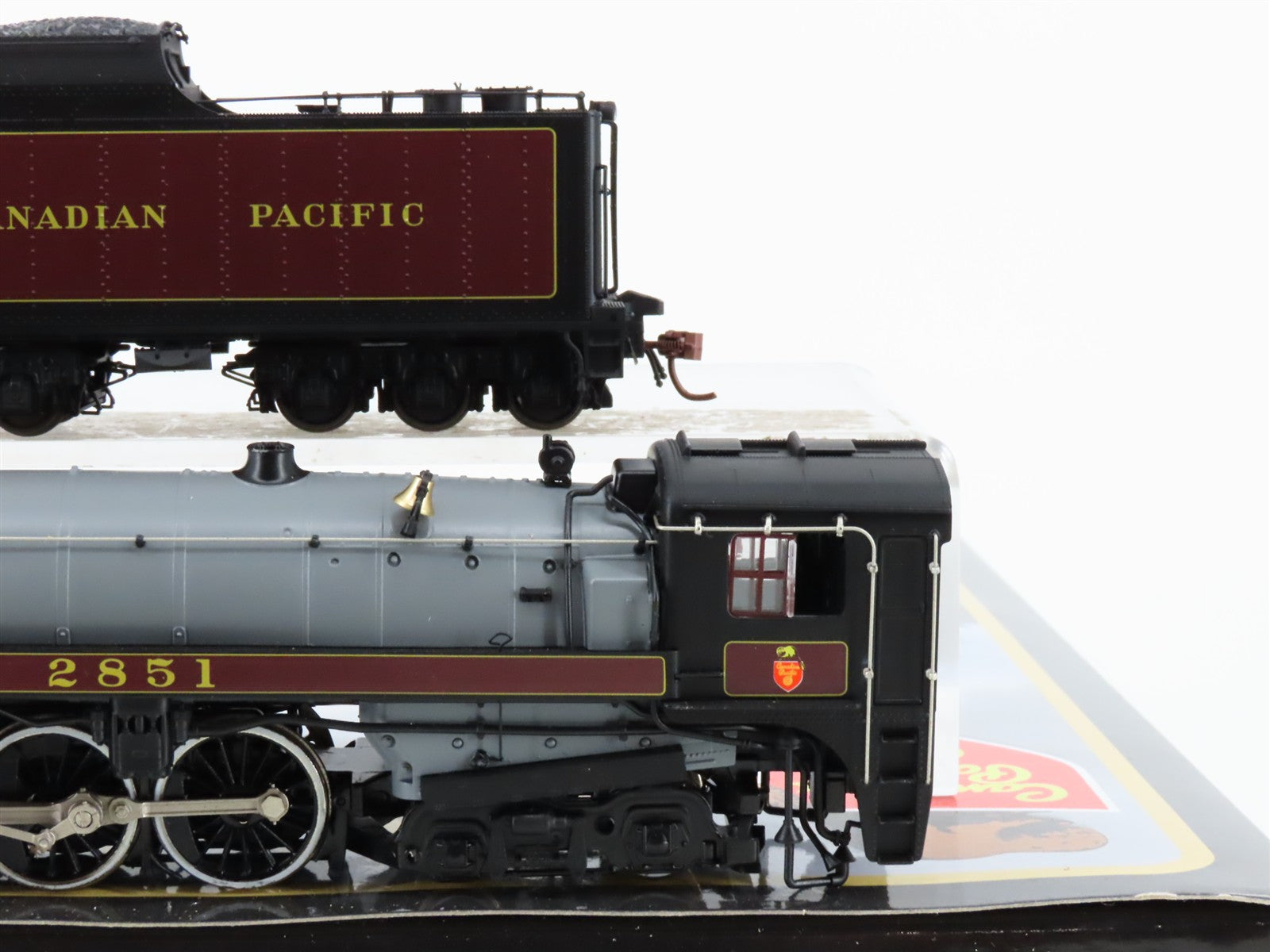 HO Scale Rapido 600507 CP Canadian Pacific 4-6-4 Steam Loco #2851 w/ DCC
