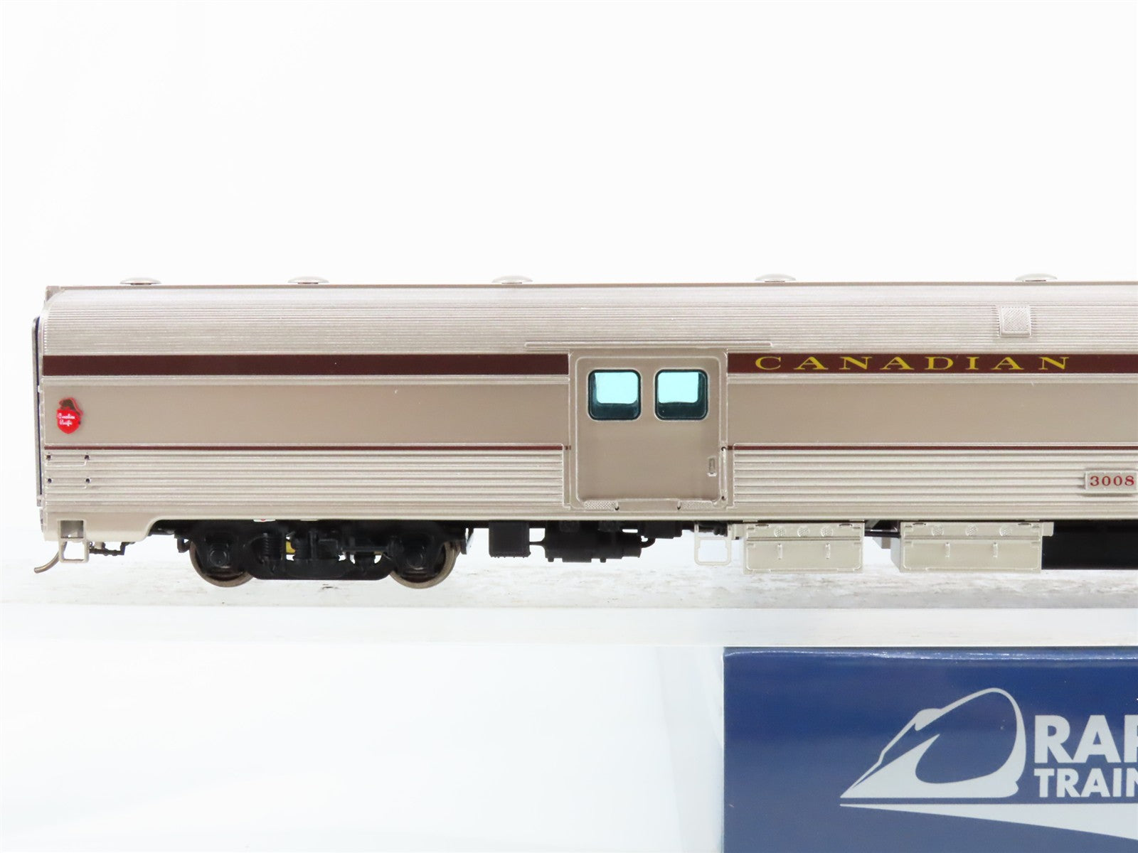 HO Scale Rapido 114003 Canadian Pacific Budd Baggage-Dorm 3008 RTR
