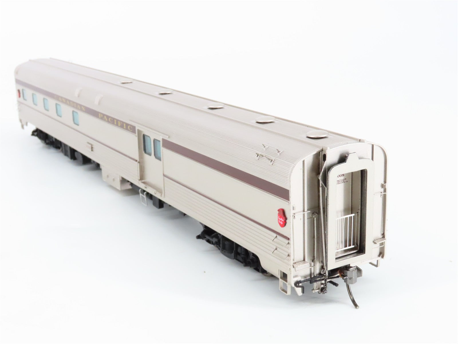 HO Scale Rapido 114003 Canadian Pacific Budd Baggage-Dorm 3008 RTR