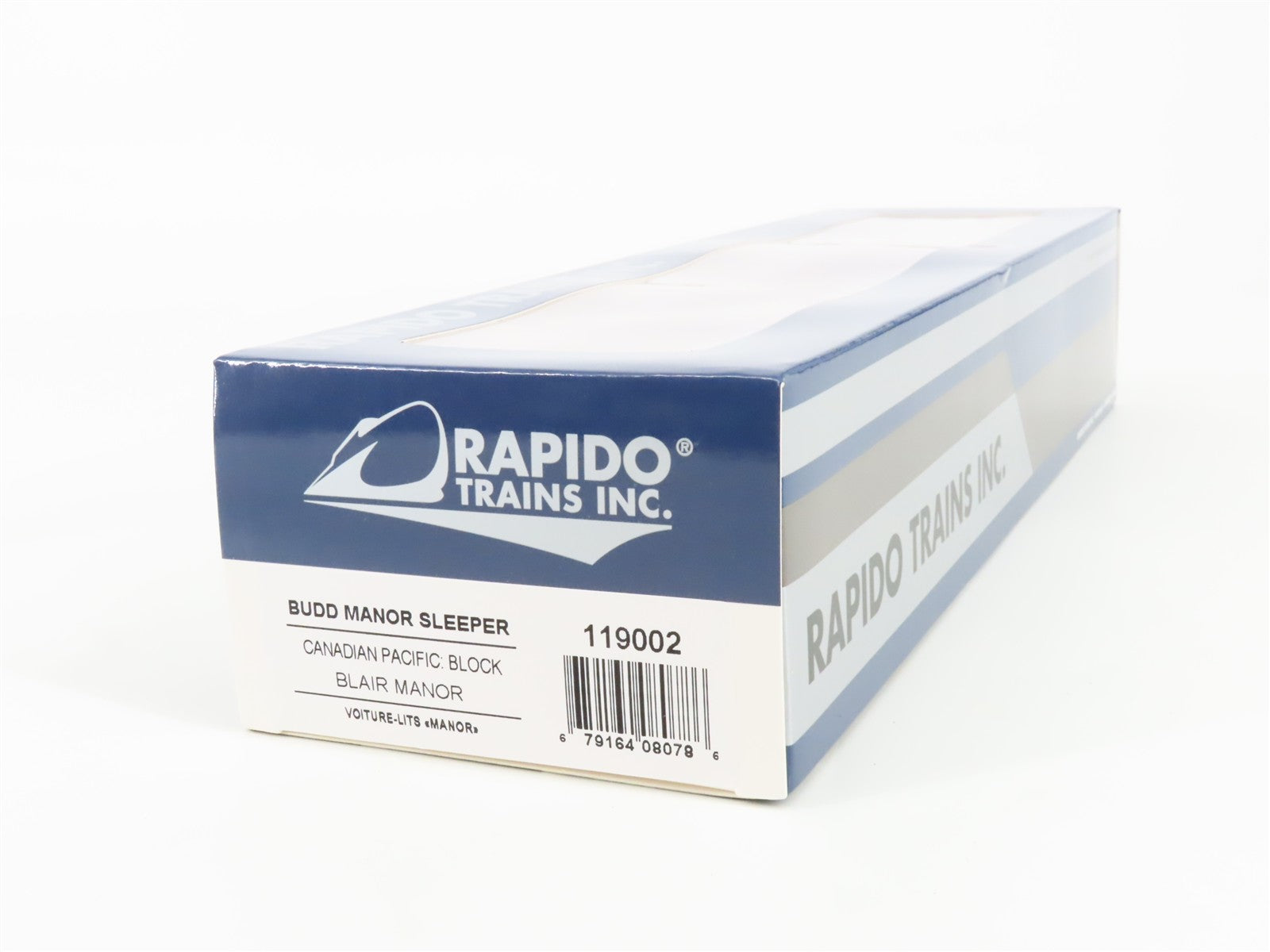 HO Scale Rapido 119002 Canadian Pacific Budd Manor Sleeper BLAIR MANOR RTR