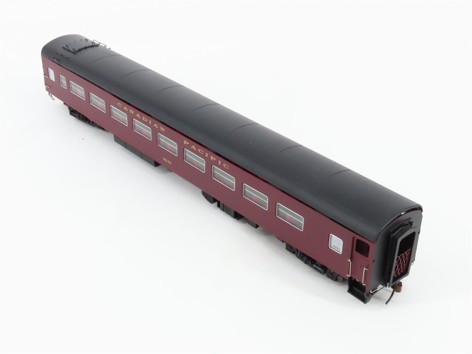 HO Scale Rapido 100092 CP Canadian Pacific Lightweight Coach Passenger Car #2245