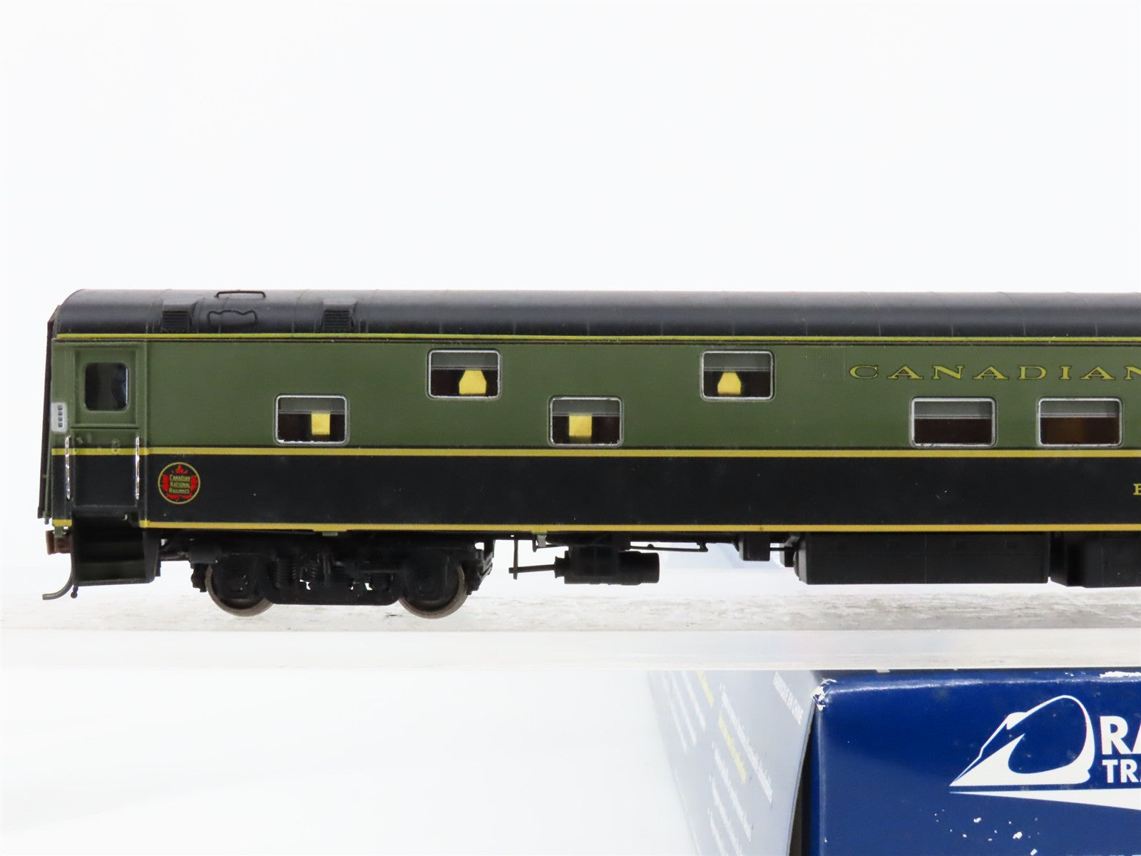 HO Scale Rapido 101013 CN Canadian National Duplex Sleeper Factory Interior RTR
