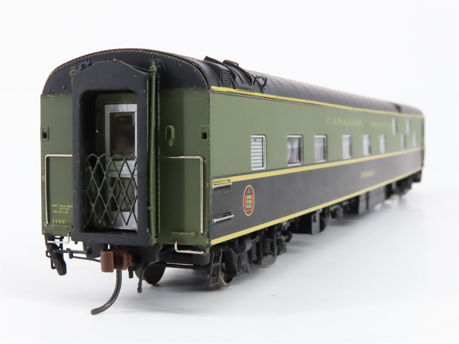 HO Scale Rapido 101013 CN Canadian National Duplex Sleeper Factory Interior RTR