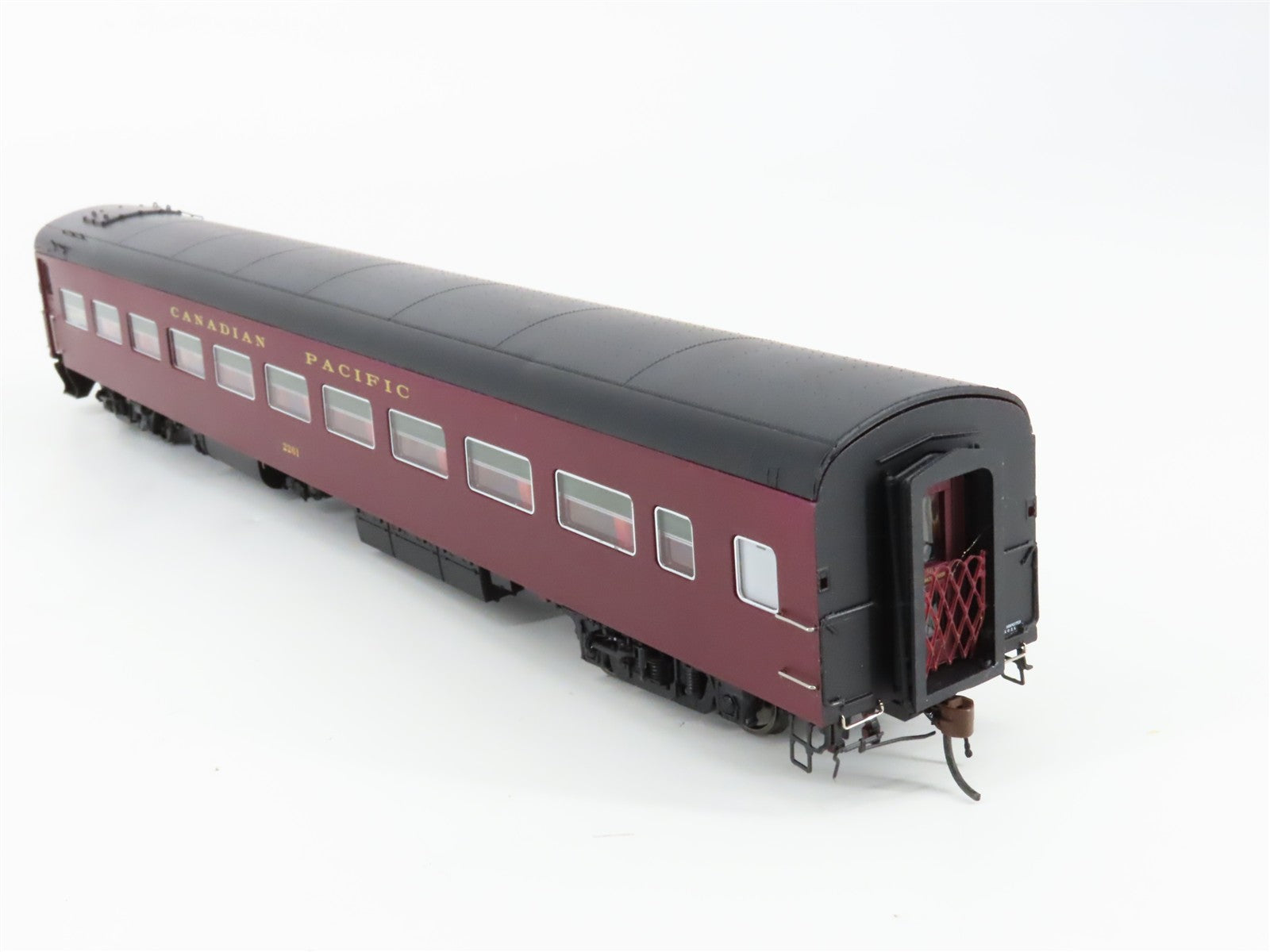 HO Scale Rapido 100094 Canadian Pacific Lightweight Coach Factory Interior RTR