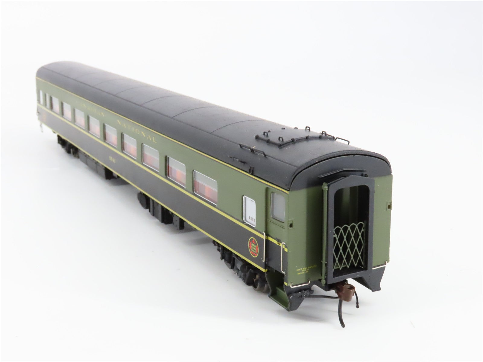 HO Scale Rapido 100016 Canadian National Lightweight Coach Factory Interior RTR