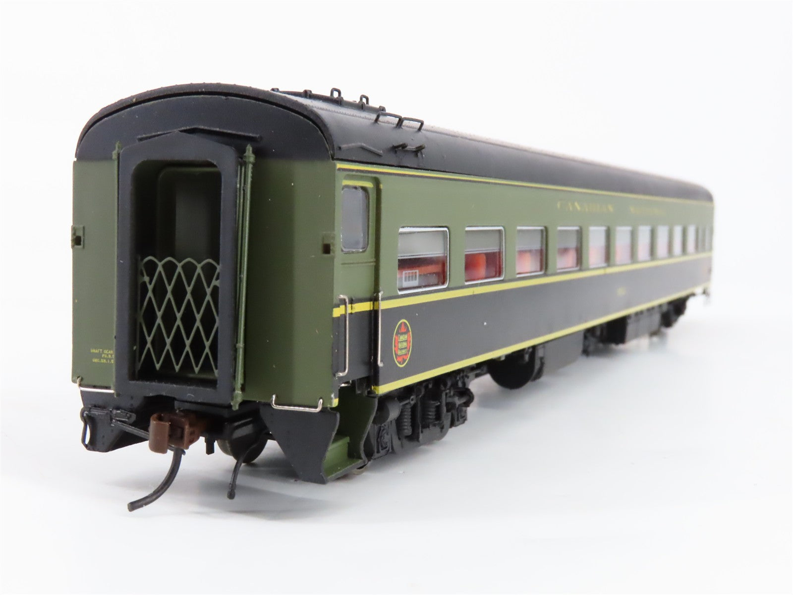 HO Scale Rapido 100016 Canadian National Lightweight Coach Factory Interior RTR
