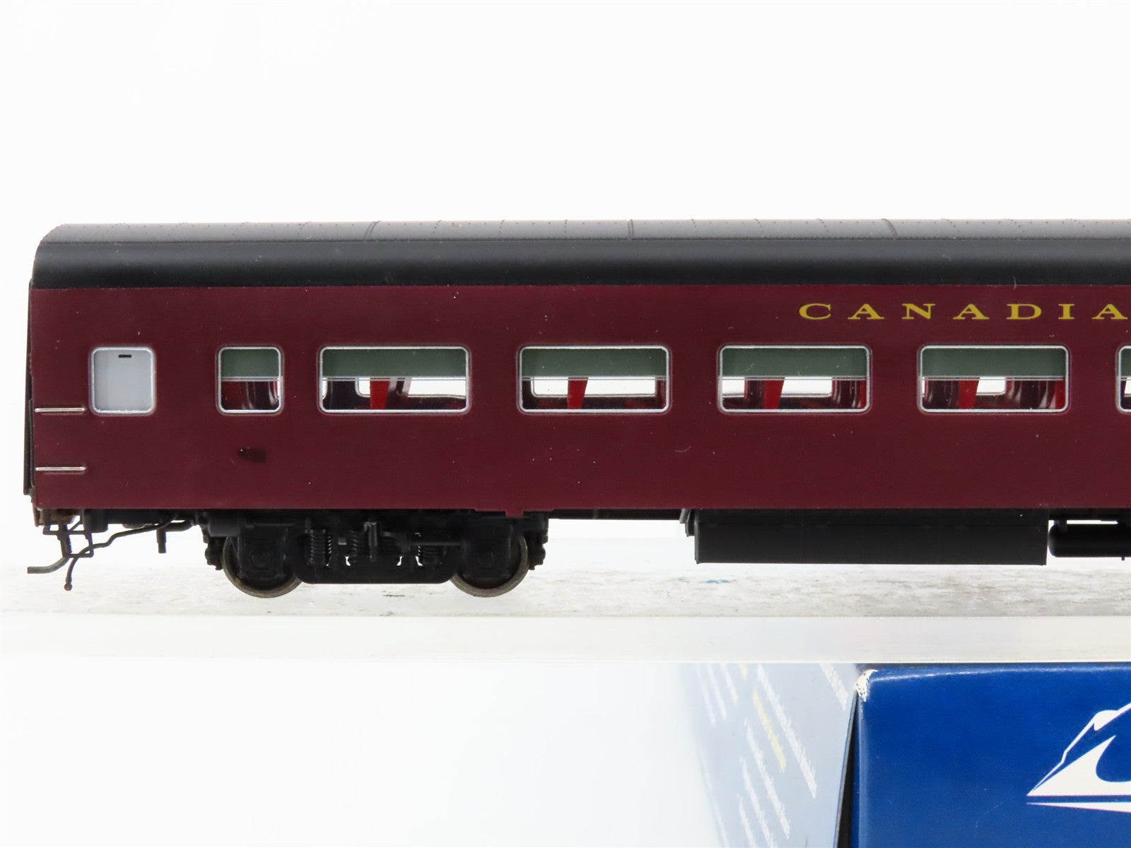 HO Scale Rapido 100093 CP Canadian Pacific Coach Passenger Car #2256