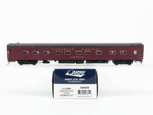 HO Scale Rapido 104038 CP Canadian Pacific Sleeper Passenger Car 