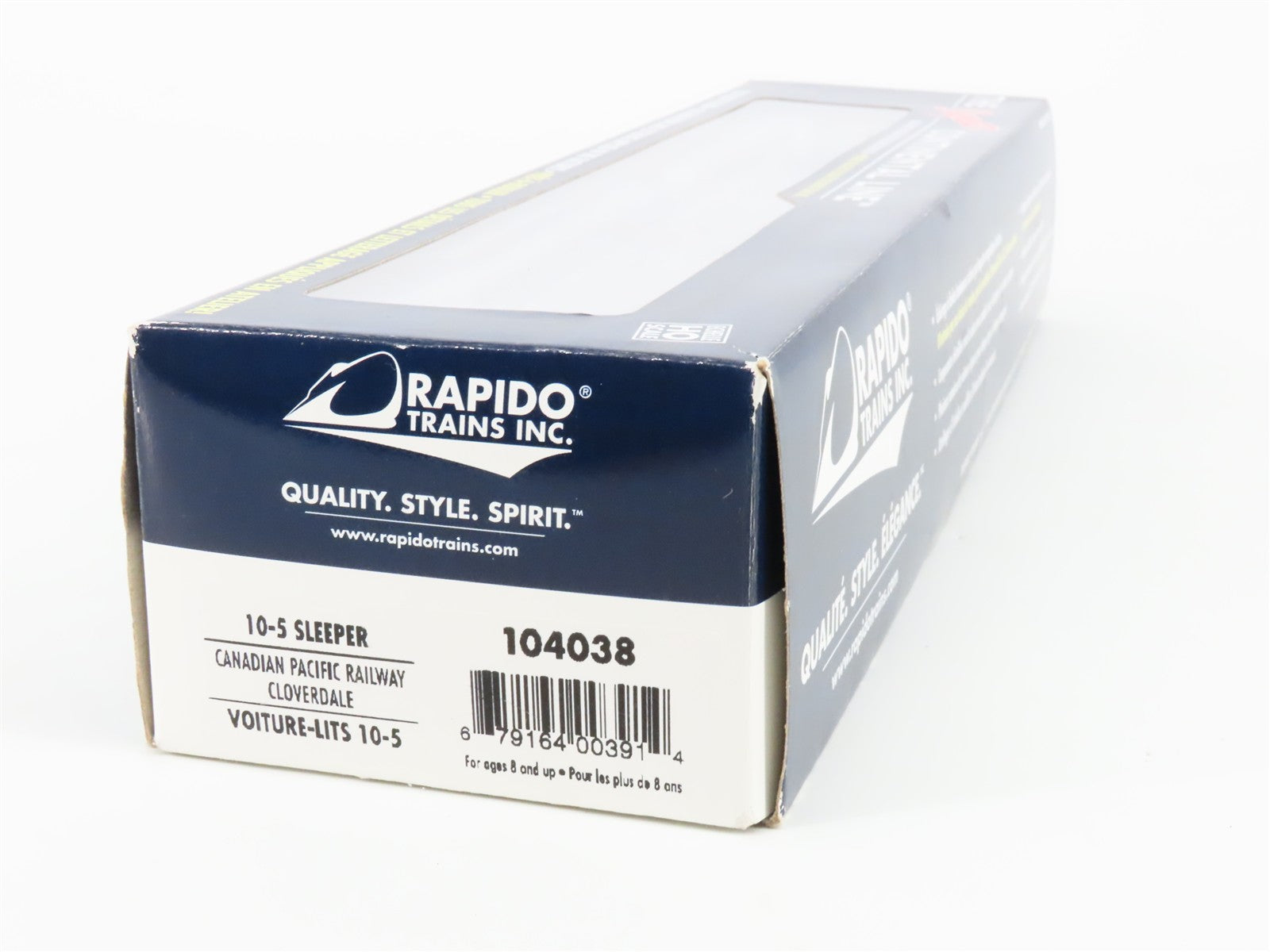 HO Scale Rapido 104038 CP Canadian Pacific Sleeper Passenger Car 