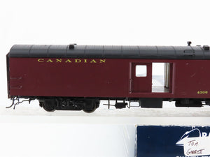 HO Scale Rapido 106189 CP Canadian Pacific Baggage Passenger Car #4306