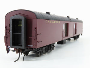HO Scale Rapido 106189 CP Canadian Pacific Baggage Passenger Car #4306