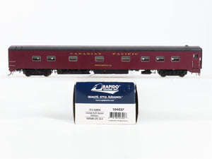 HO Scale Rapido 104037 Canadian Pacific 10-5 Sleeper Brookdale RTR