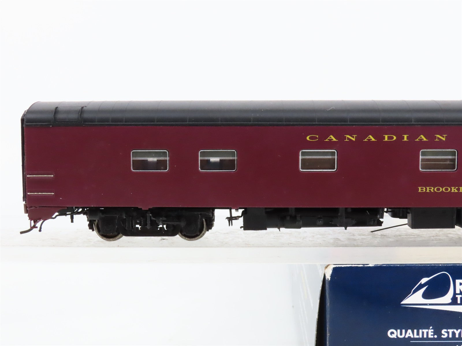 HO Scale Rapido 104037 Canadian Pacific 10-5 Sleeper Brookdale RTR