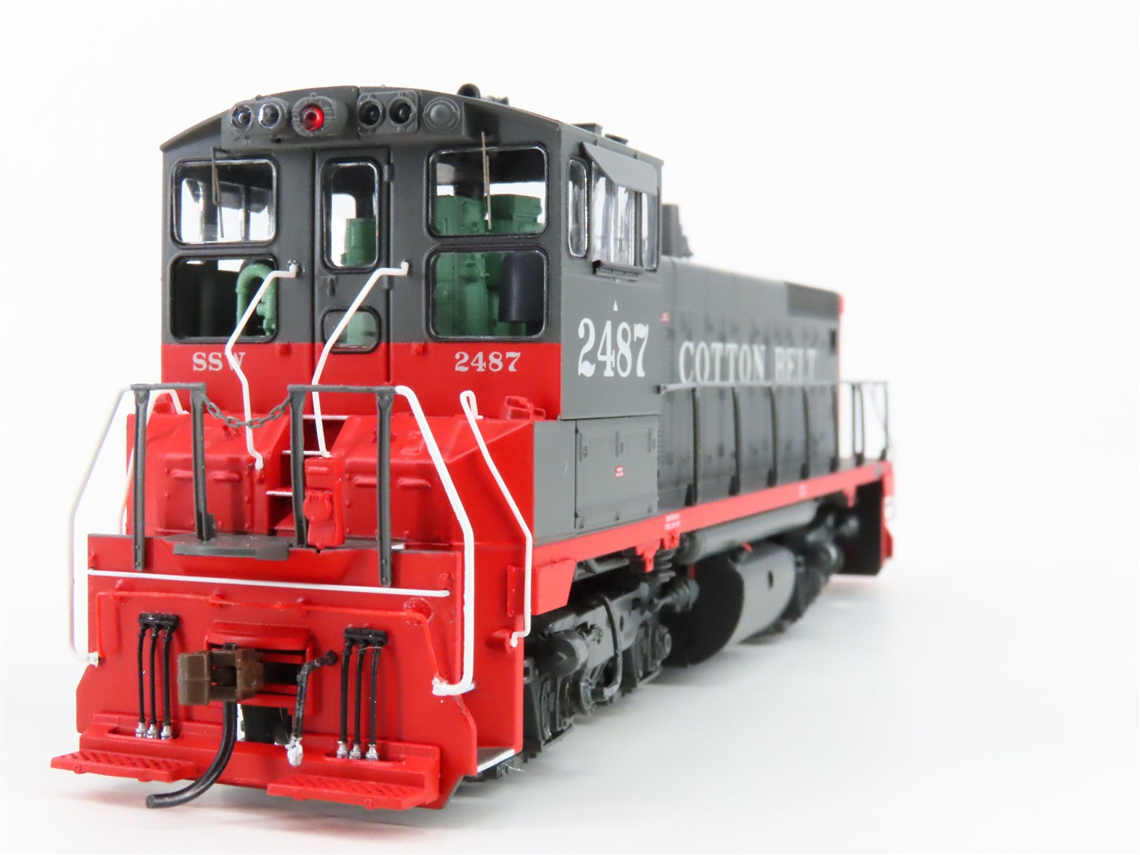 HO Scale Athearn ATH28761 SSW Cotton Belt SW1500 Diesel #2487 DCC Sound