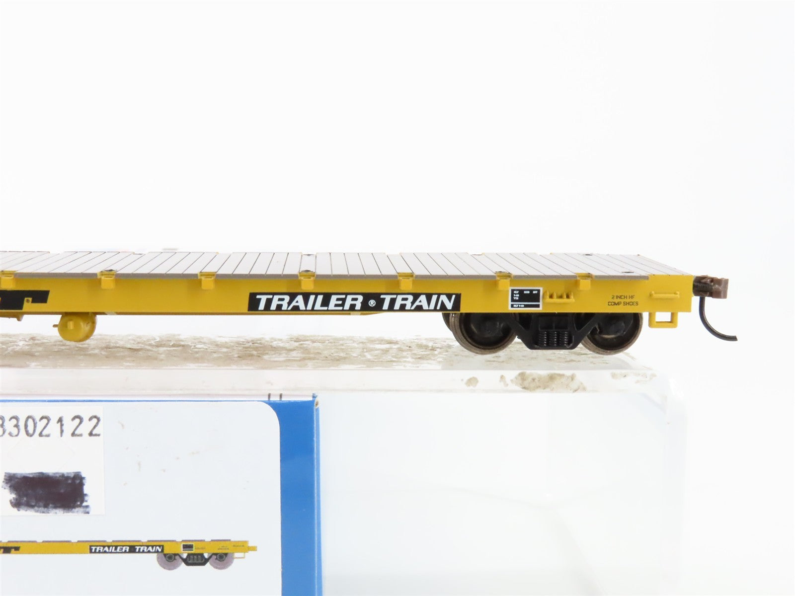 HO Scale Athearn ATH97067 OTTX Trailer Train 60' Flat Car 91305 RTR