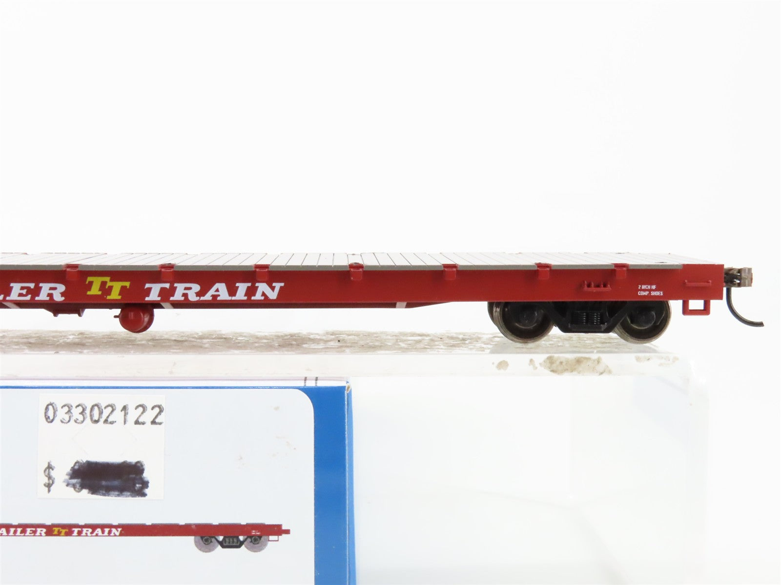 HO Scale Athearn ATH97070 OTTX Trailer Train 60' Flat Car 97079 RTR