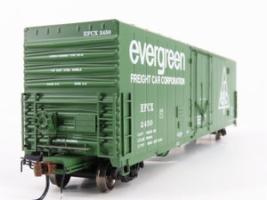 HO Scale Athearn ATHG26797 EFCX Evergreen Freight Car Corp. 50' Box Car 2450 RTR