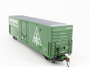 HO Scale Athearn ATHG26797 EFCX Evergreen Freight Car Corp. 50' Box Car 2450 RTR