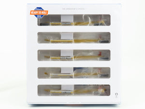 HO Scale Athearn ATH15667 UTTX TTX Flat Car 5-Pack 60125 RTR