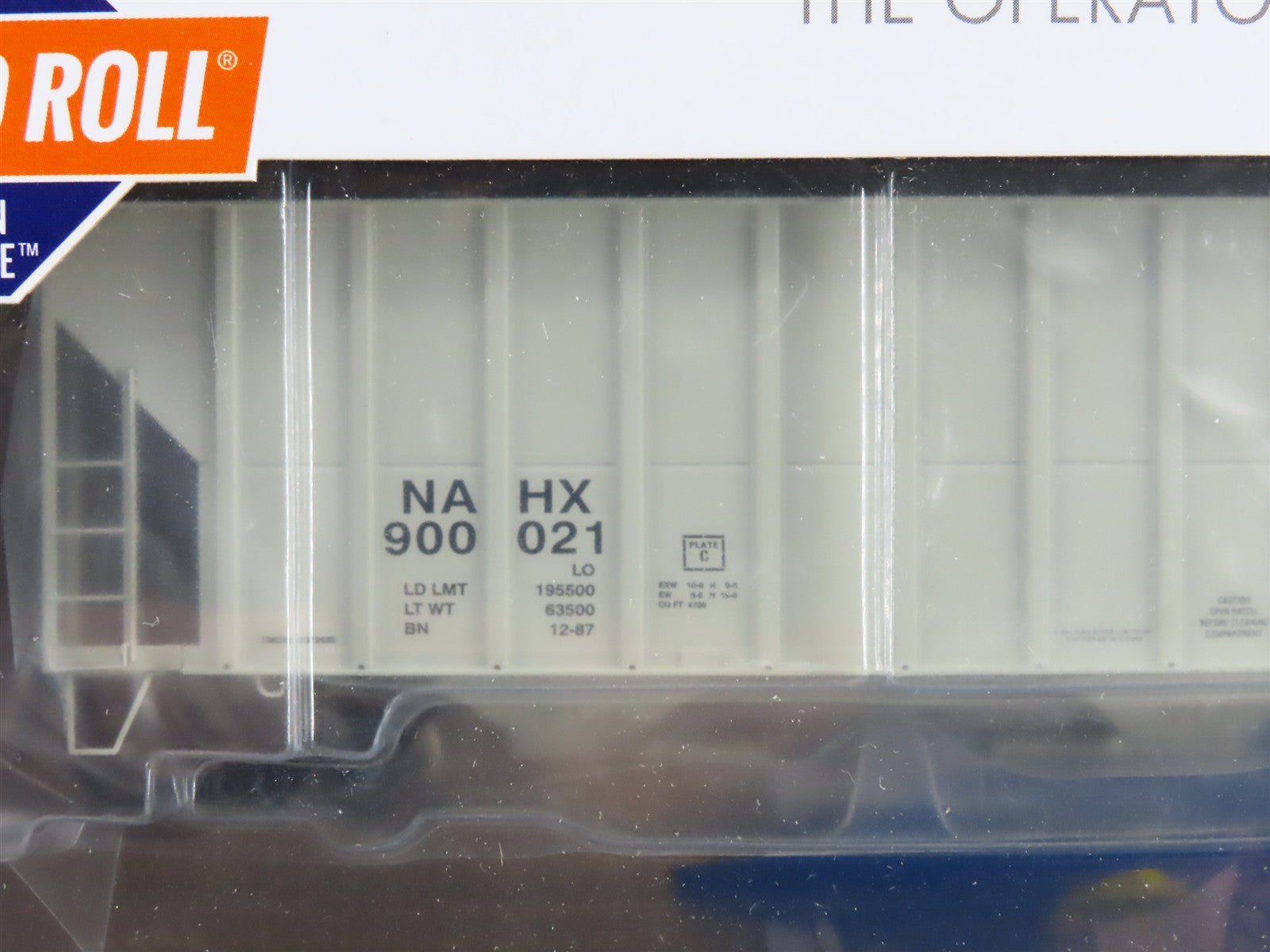 HO Scale Athearn ATH81582 NAHX FMC 54' Covered Hopper 3-Pack 900021, 900103 RTR