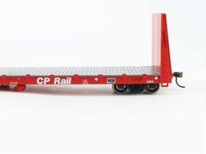 HO Scale Athearn ATH17072 CPI Canadian Pacific 60' Bulkhead Flat Car 3-Pack RTR