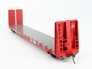 HO Scale Athearn ATH17072 CPI Canadian Pacific 60' Bulkhead Flat Car 3-Pack RTR