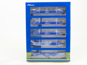 Athearn ATH98931 APLX APL Flat Car 5-Pack 4824 RTR