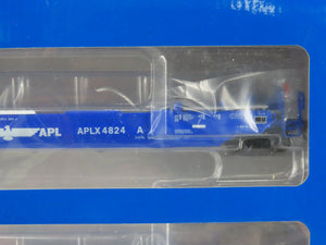 Athearn ATH98931 APLX APL Flat Car 5-Pack 4824 RTR
