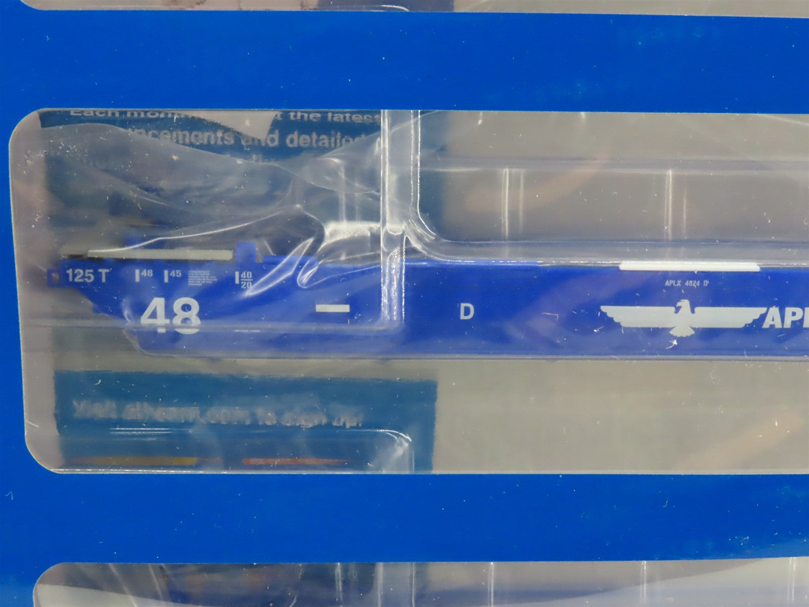 Athearn ATH98931 APLX APL Flat Car 5-Pack 4824 RTR