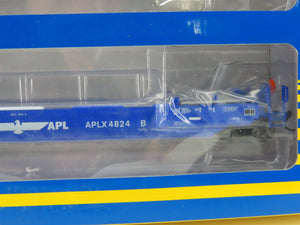 Athearn ATH98931 APLX APL Flat Car 5-Pack 4824 RTR