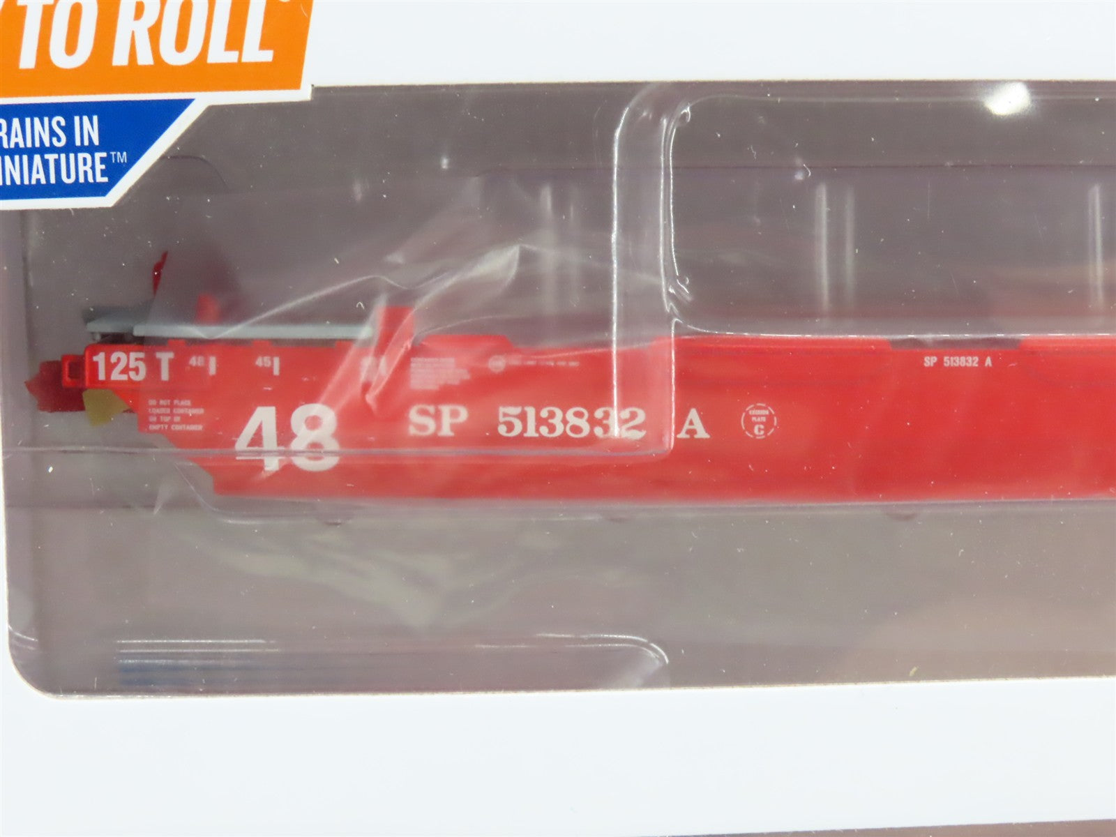 HO Scale Athearn ATH15616 SP Southern Pacific Maxi III Well Car 5-Pack RTR