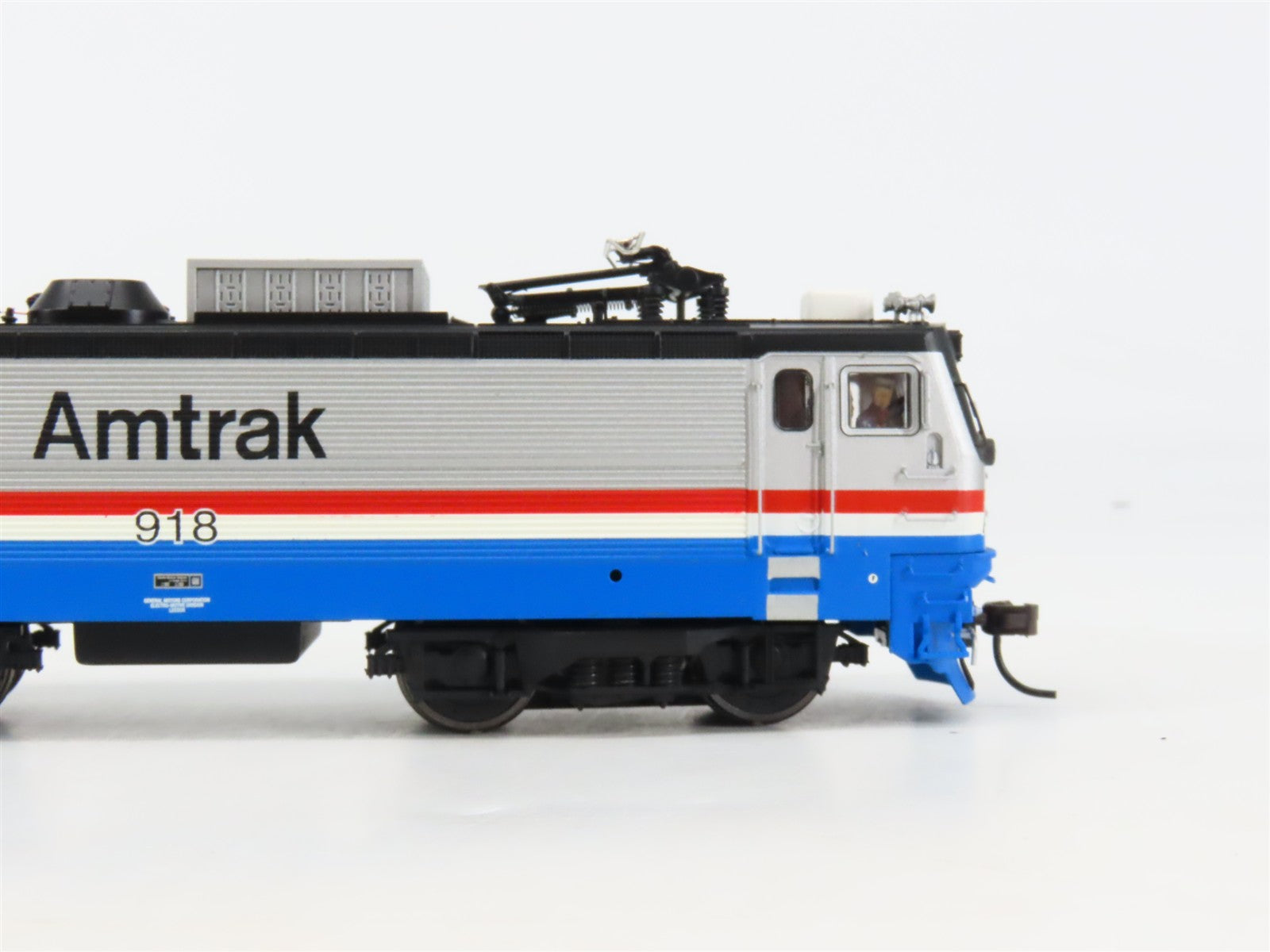 HO Scale Atlas 10001669 Amtrak AEM-7 Electric Locomotive #918 wDCC & Sound