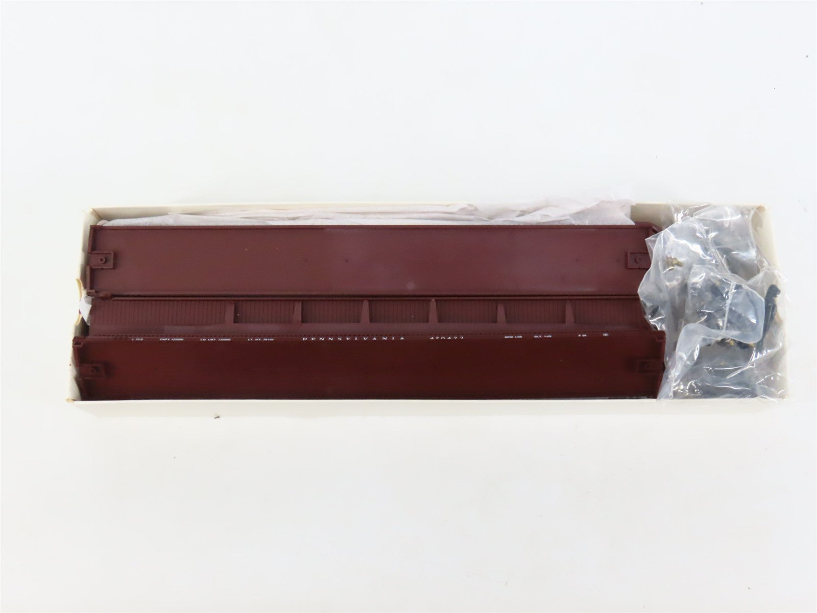 HO Scale Walthers Kit 932-9078 PRR Pennsylvania Piggyback Flat Car 3-Pack