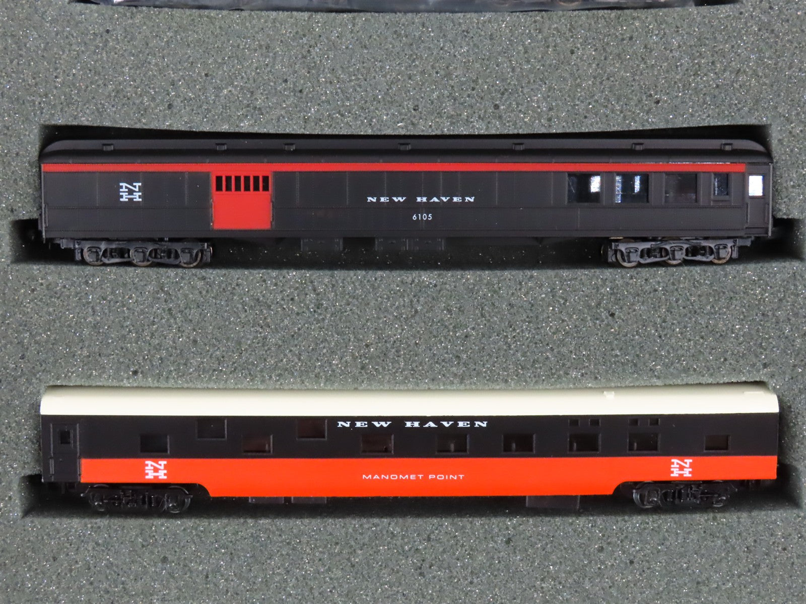 N Scale Con-Cor 0001-008517 NH New Haven PA-1/PA-1 Diesel Passenger Set