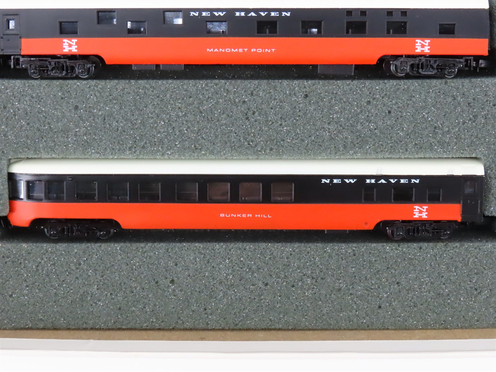 N Scale Con-Cor 0001-008517 NH New Haven PA-1/PA-1 Diesel Passenger Set