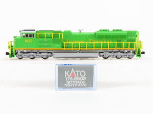 N Scale Kato 176-8502 NS Illinois Terminal Heritage SD70ACe Diesel #1072 wDCC