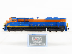 N Scale Kato 176-8509 NS Jersey Central Heritage SD70ACe Diesel Loco #1071 wDCC