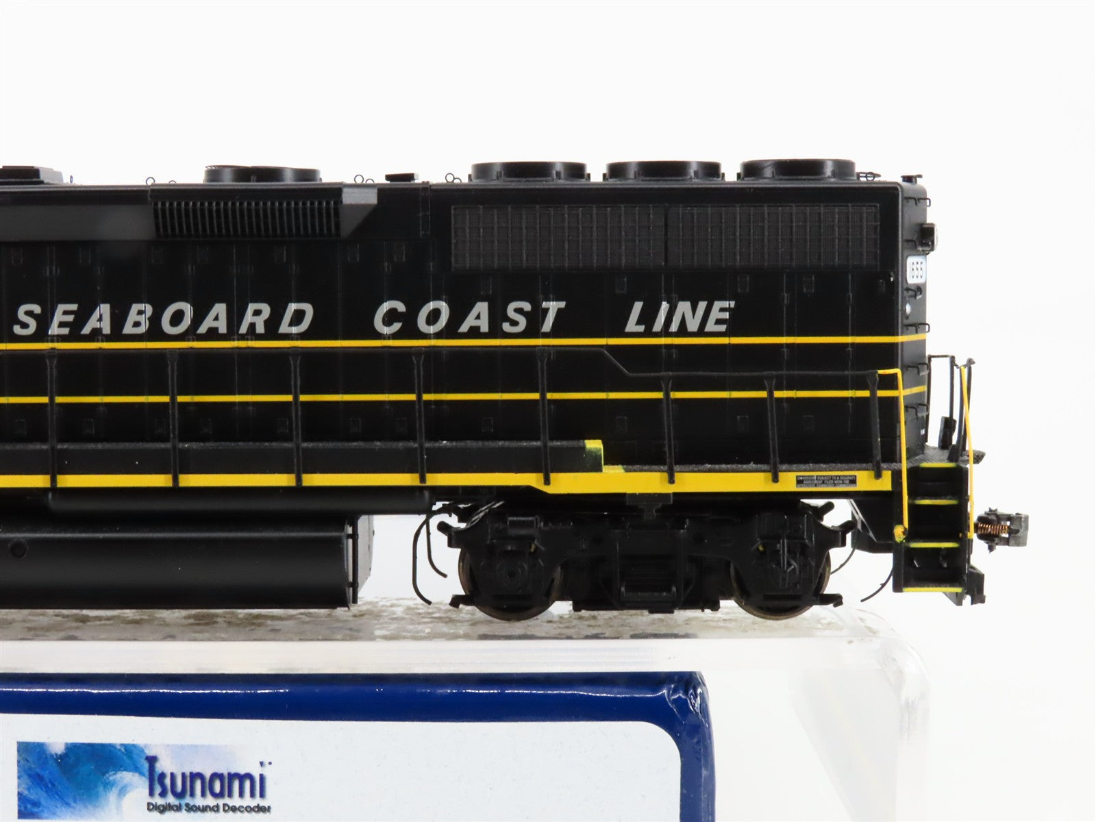 HO Athearn Genesis SCL Seaboard Coast Line GP40-2 Diesel Loco #1655 wDCC & Sound
