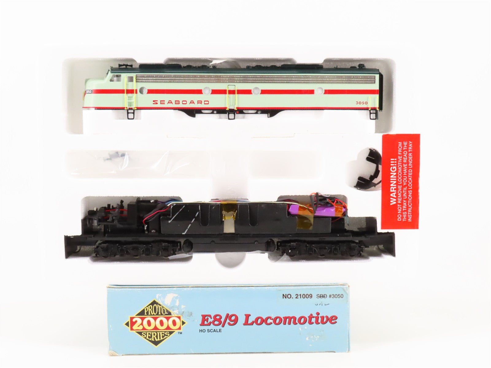 HO Scale Proto 2000 21010 SAL Seaboard E8/9A Diesel Loco #3059 wDCC & Sound